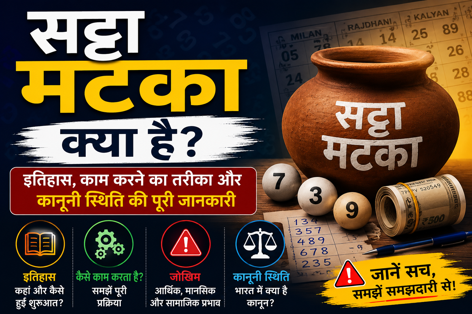सट्टा मटका क्या है? (Satta Matka in Hindi)