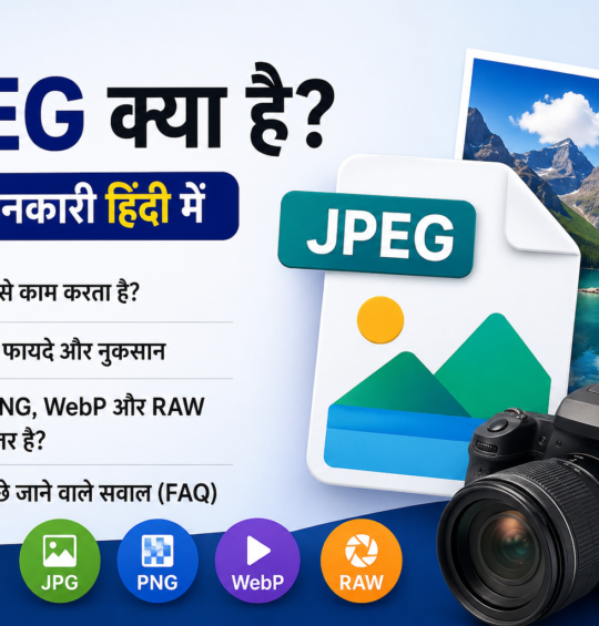 JPEG क्या है? JPEG Image Format के फायदे, नुकसान और उपयोग